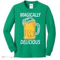 Magically Delicious Beer Lover Kids Long Sleeve Shirt thumb 0
