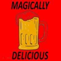 Magically Delicious Beer Lover Santa Hat thumb 1