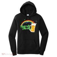 Magically Delicious Rainbow Beer St. Patrick's Day Women's Hoodie thumb 0
