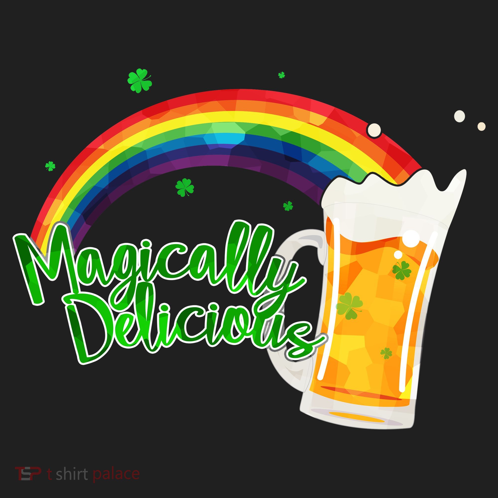 Magically Delicious Rainbow Beer St. Patrick's Day Tumbler