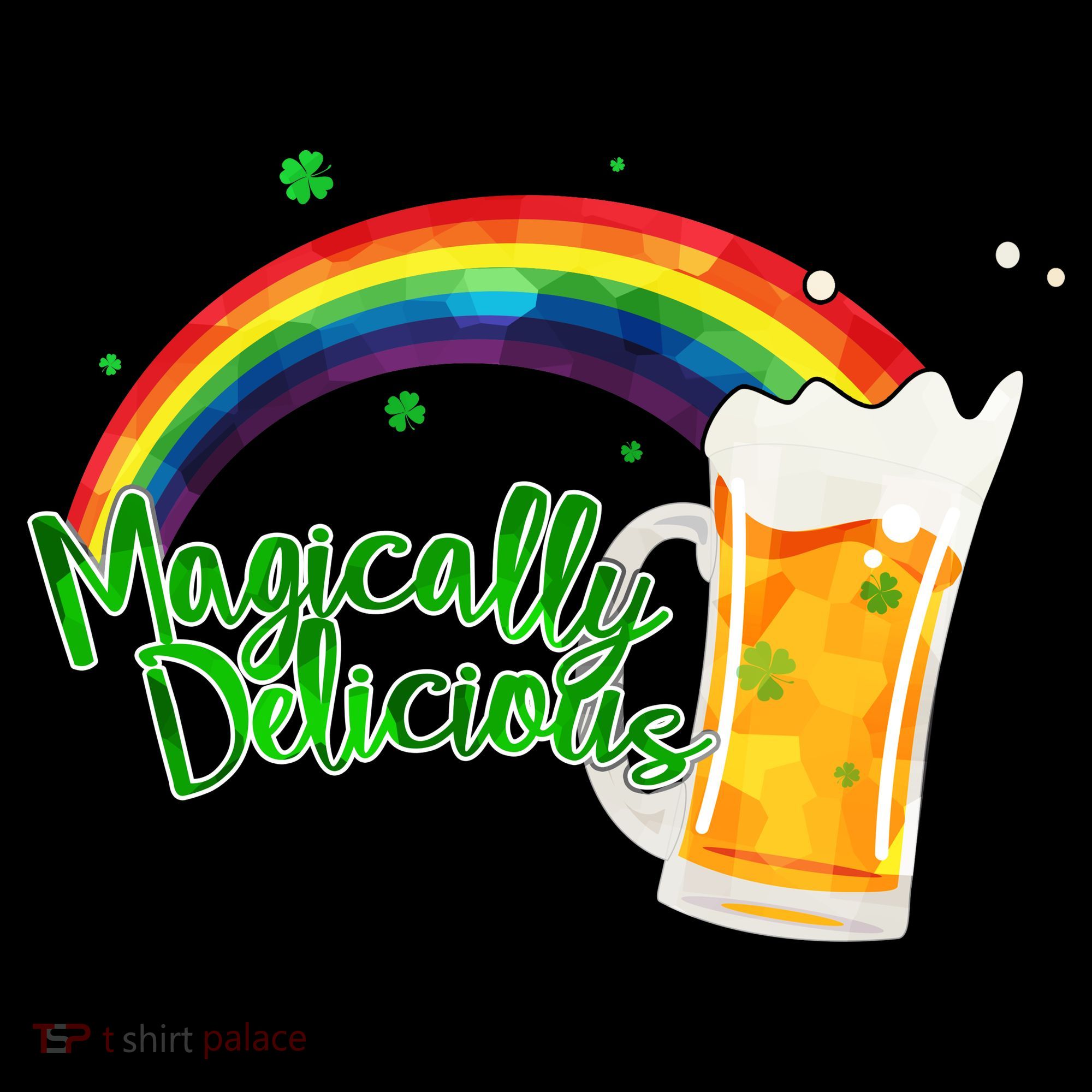 Magically Delicious Rainbow Beer St. Patrick's Day Women's Tank Top