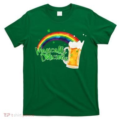 Magically Delicious Rainbow Beer St. Patrick's Day T-Shirt