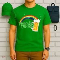 Magically Delicious Rainbow Beer St. Patrick's Day T-Shirt thumb 6