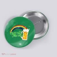 Magically Delicious Rainbow Beer St. Patrick's Day Button thumb 0