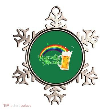 Magically Delicious Rainbow Beer St. Patrick's Day Ornament