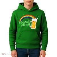 Magically Delicious Rainbow Beer St. Patrick's Day Kids Hoodie thumb 4