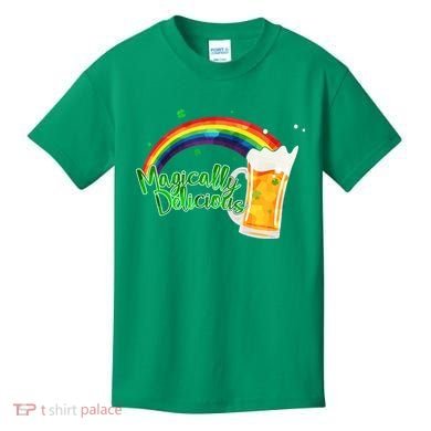 Magically Delicious Rainbow Beer St. Patrick's Day Kids T-Shirt