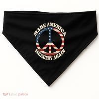 Make America Healthy Again USA-Made Doggie Bandana thumb 0