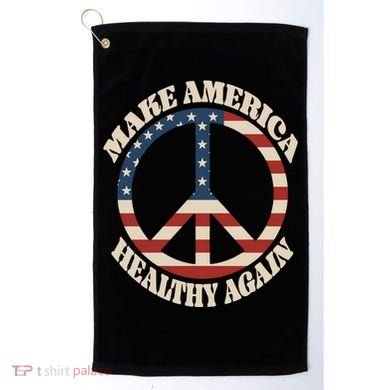 Make America Healthy Again Golf Towel