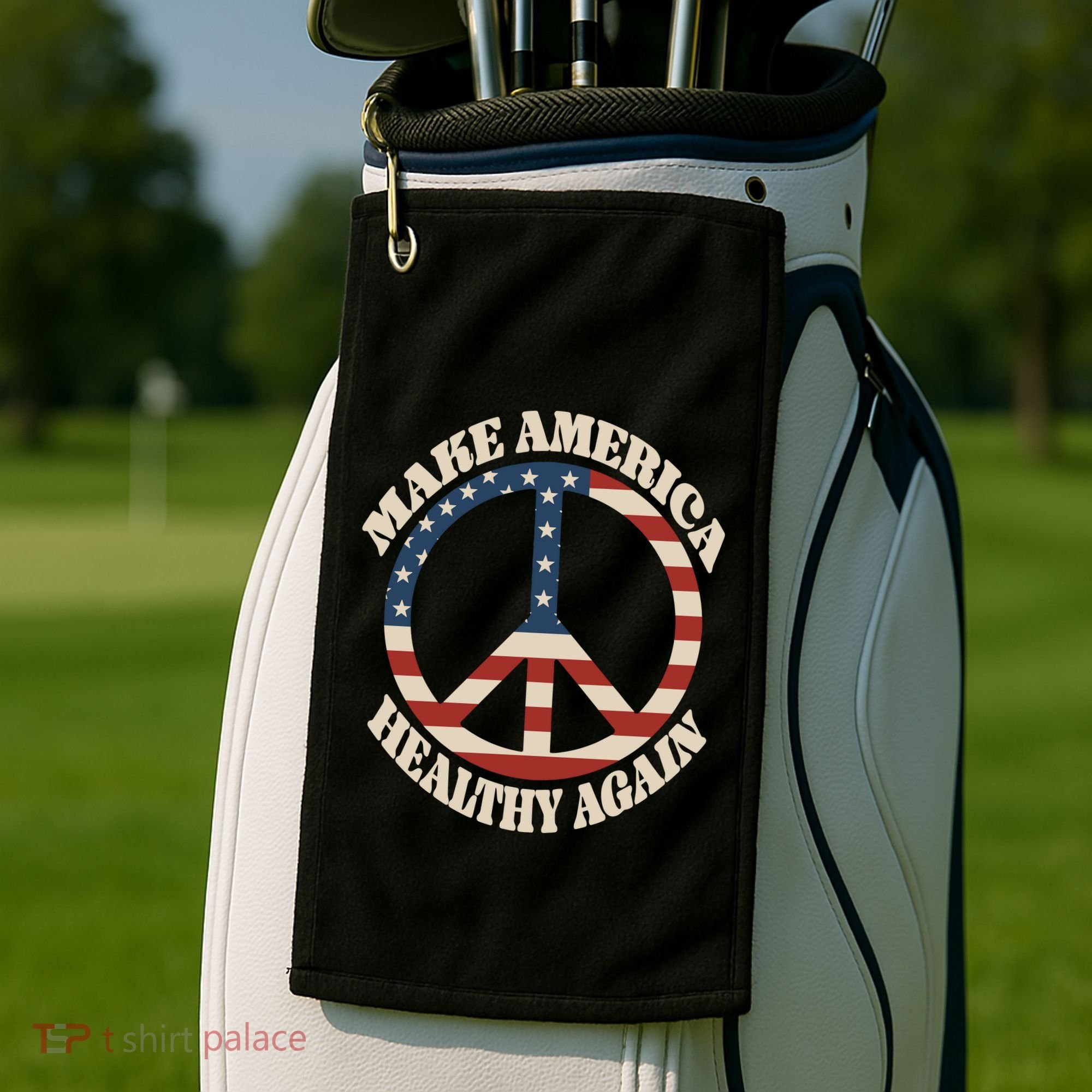 Make America Healthy Again Golf Towel