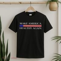 Make America Healthy Again Funny Usa Patriotic T-Shirt thumb 2