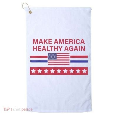 Make America Healthy Again Golf Towel