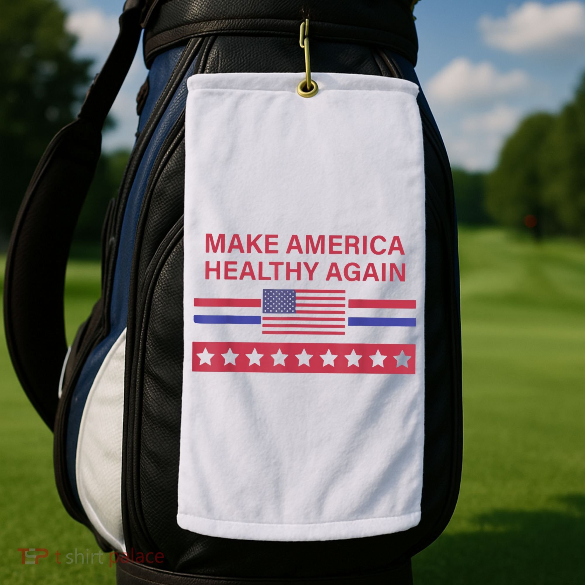 Make America Healthy Again Golf Towel