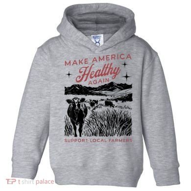 Make America Healthy Again Toddler Hoodie