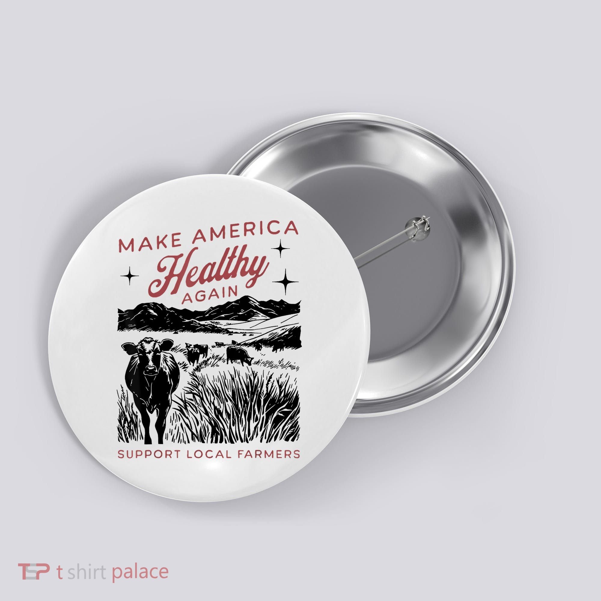 Make America Healthy Again Button