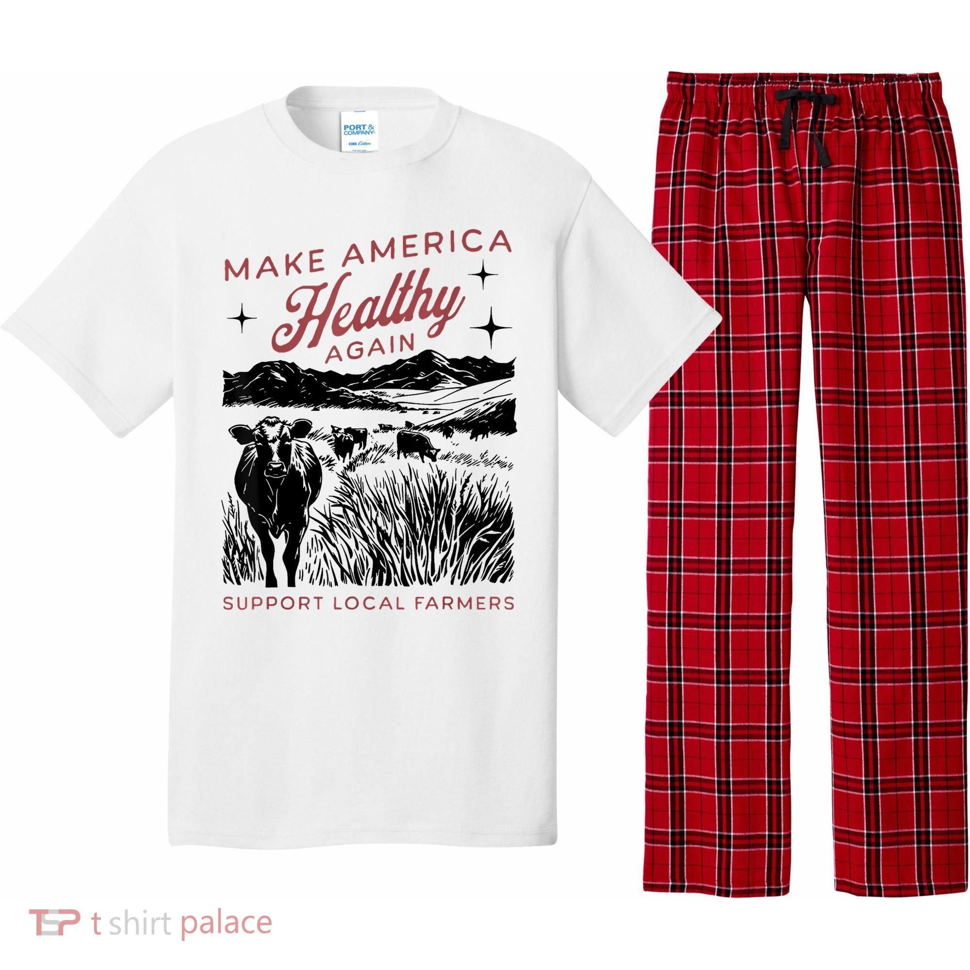 Make America Healthy Again Pajama Set