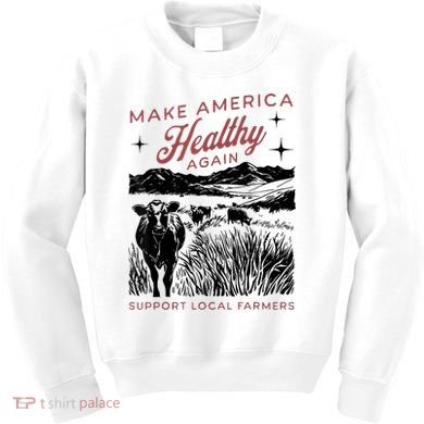 Make America Healthy Again Kids Sweatshirt