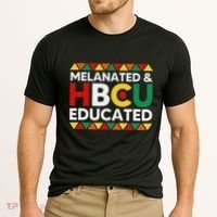 Melanated And Hbcu Educated Historical Black College Alumni Cooling Performance Crew T-Shirt thumb 2