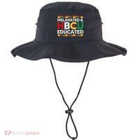 Melanated And Hbcu Educated Historical Black College Alumni Bucket Hat thumb 0