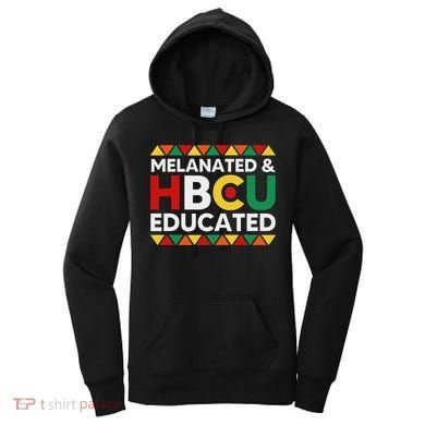 Melanated And Hbcu Educated Historical Black College Alumni Women's Hoodie