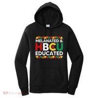 Melanated And Hbcu Educated Historical Black College Alumni Women's Hoodie thumb 0