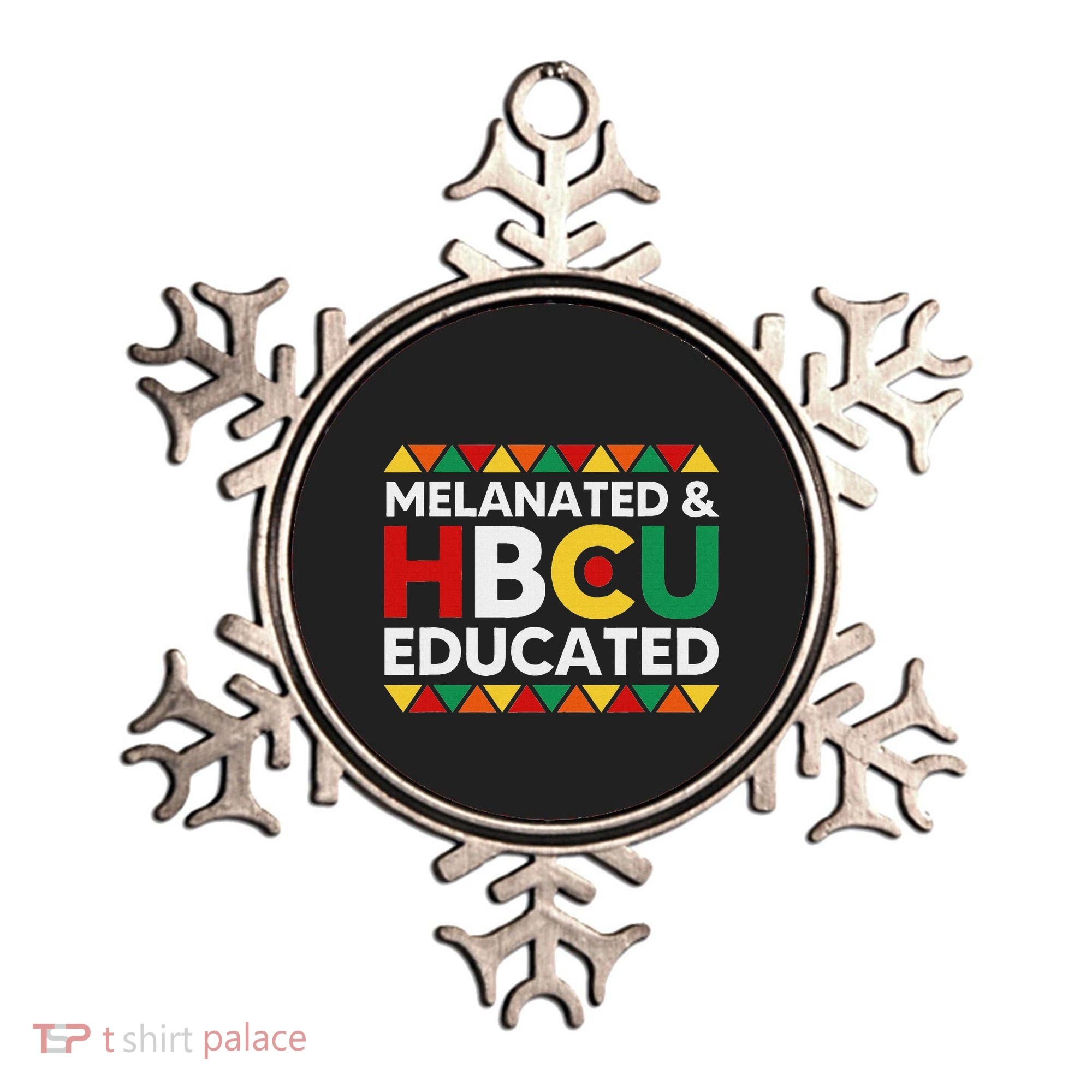 Melanated And Hbcu Educated Historical Black College Alumni Ornament