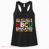 Melanated And Hbcu Educated Historical Black College Alumni Women's Tank Top thumb 0