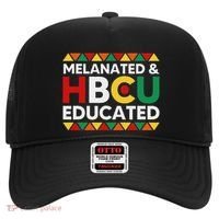 Melanated And Hbcu Educated Historical Black College Alumni Hat thumb 0