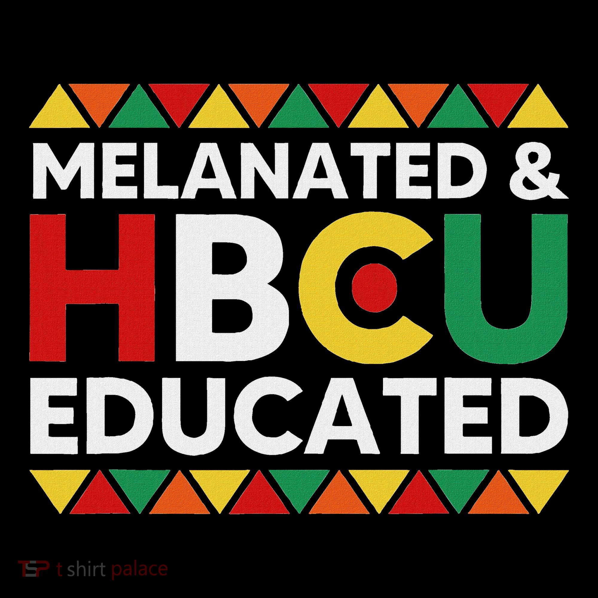 Melanated And Hbcu Educated Historical Black College Alumni Tank Top