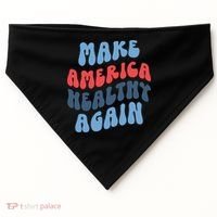 Make America Healthy Again Maha USA-Made Doggie Bandana thumb 0