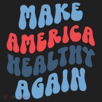 Make America Healthy Again Maha Golf Towel thumb 3