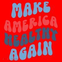 Make America Healthy Again Maha Santa Hat thumb 1