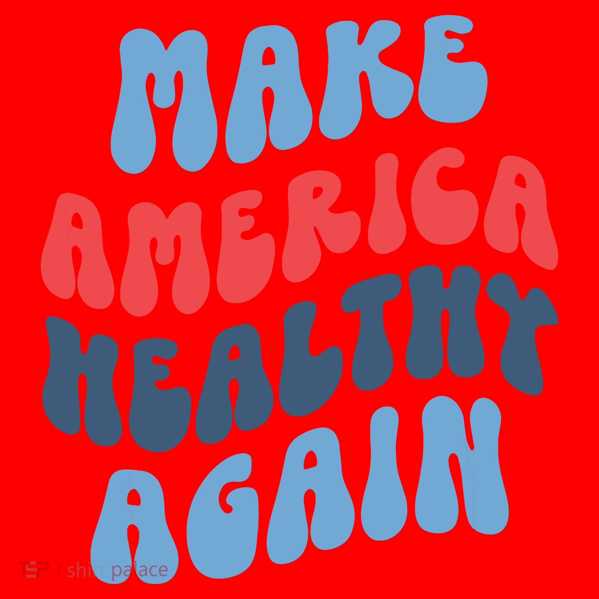 Make America Healthy Again Maha Santa Hat
