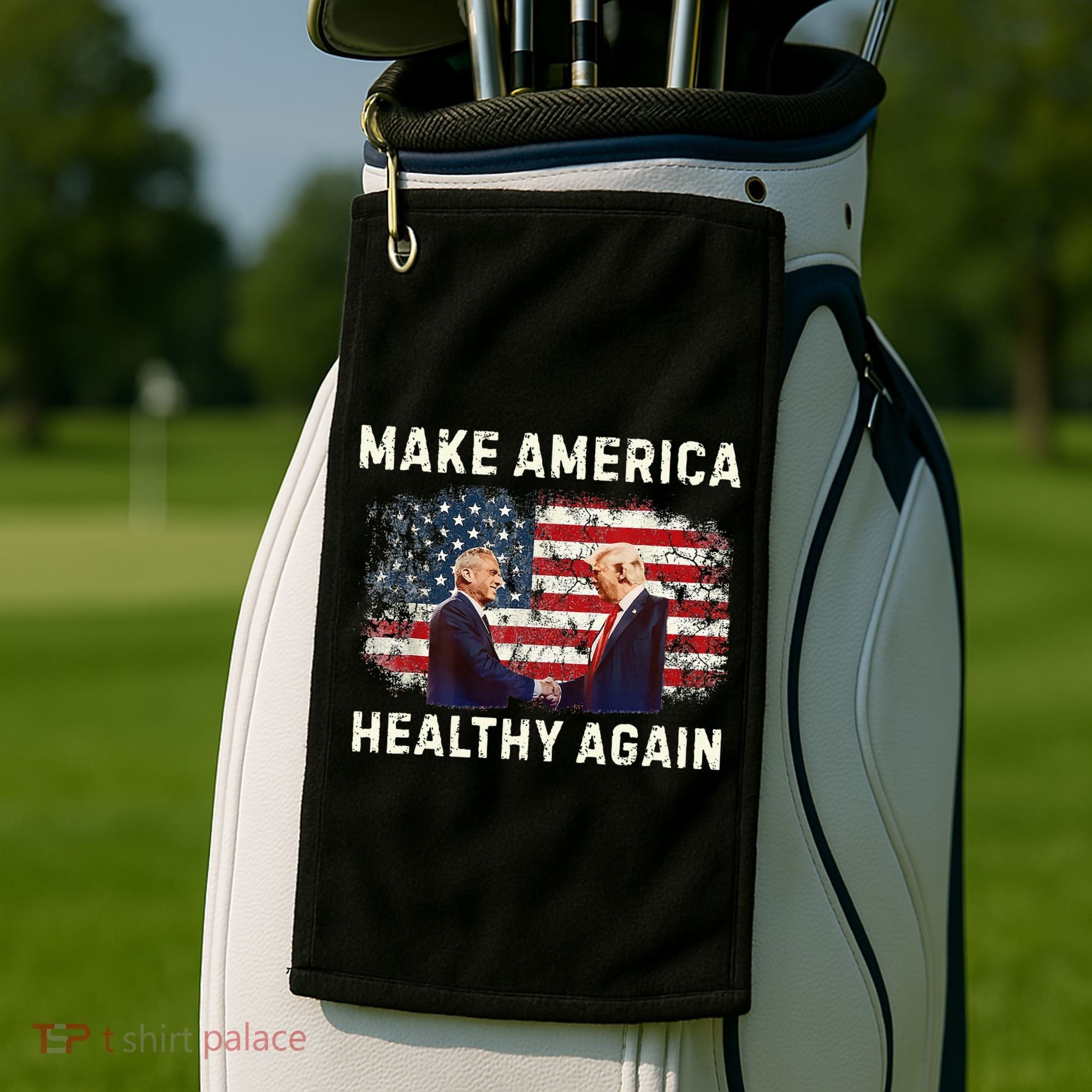 Make America Healthy Again Golf Towel