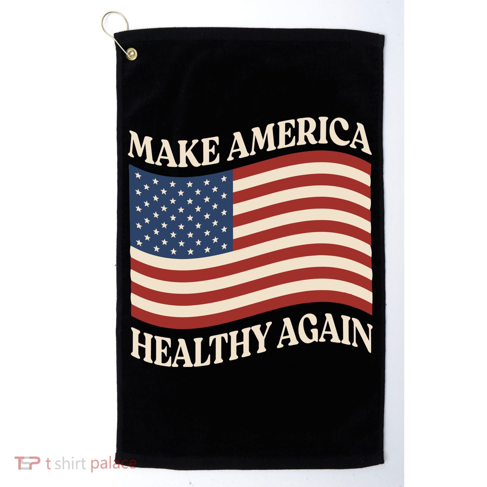 Make America Healthy Again Golf Towel