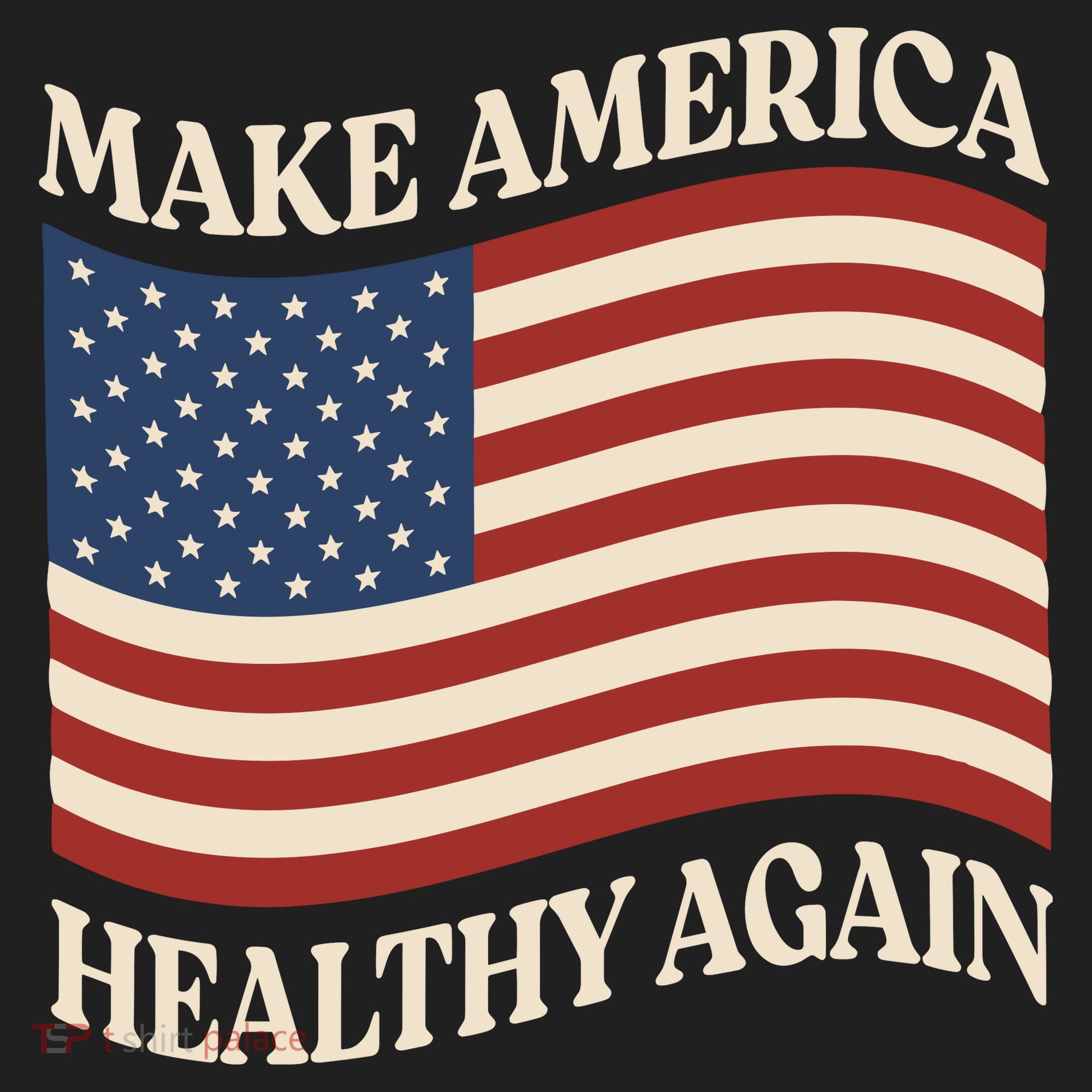 Make America Healthy Again Golf Towel