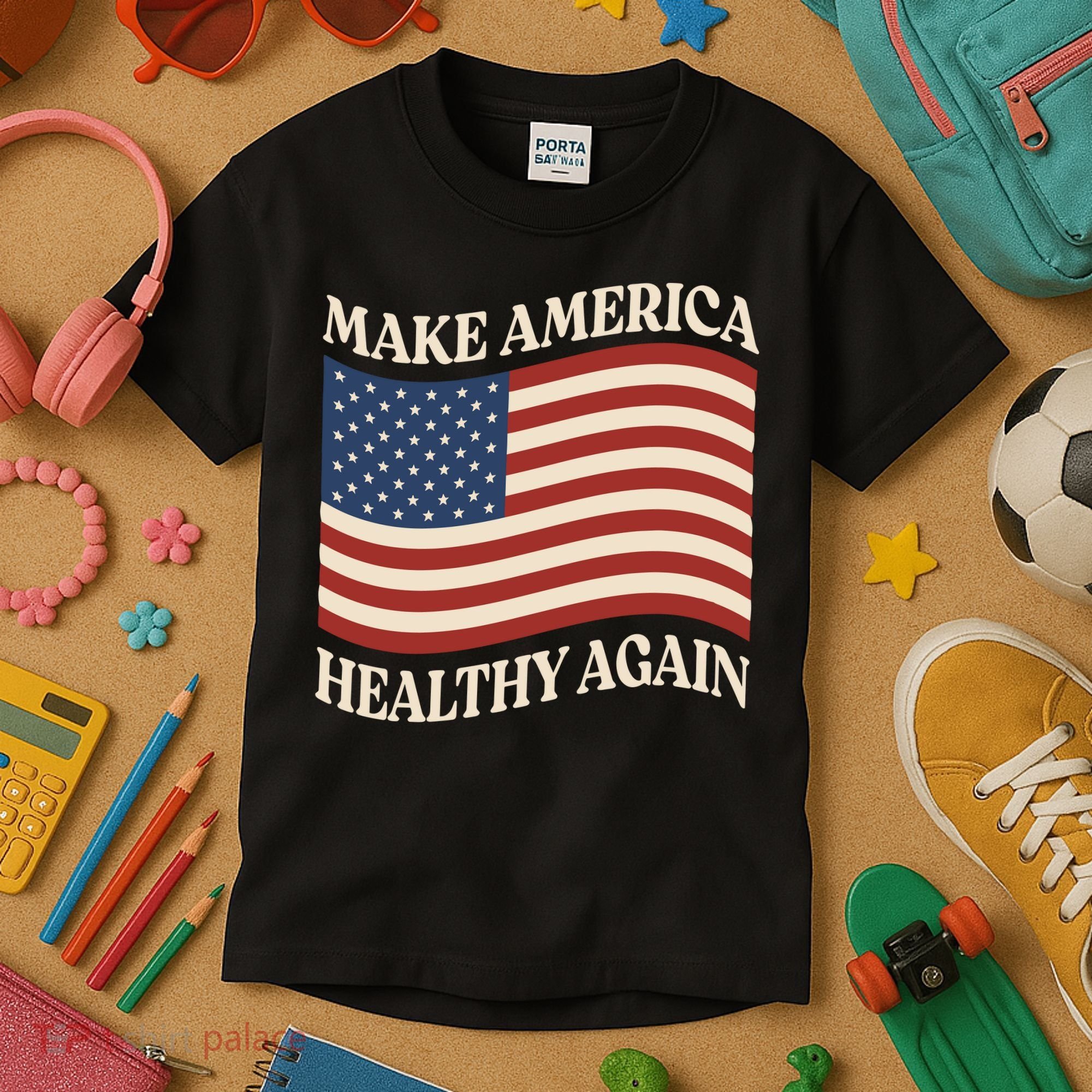 Make America Healthy Again Kids T-Shirt