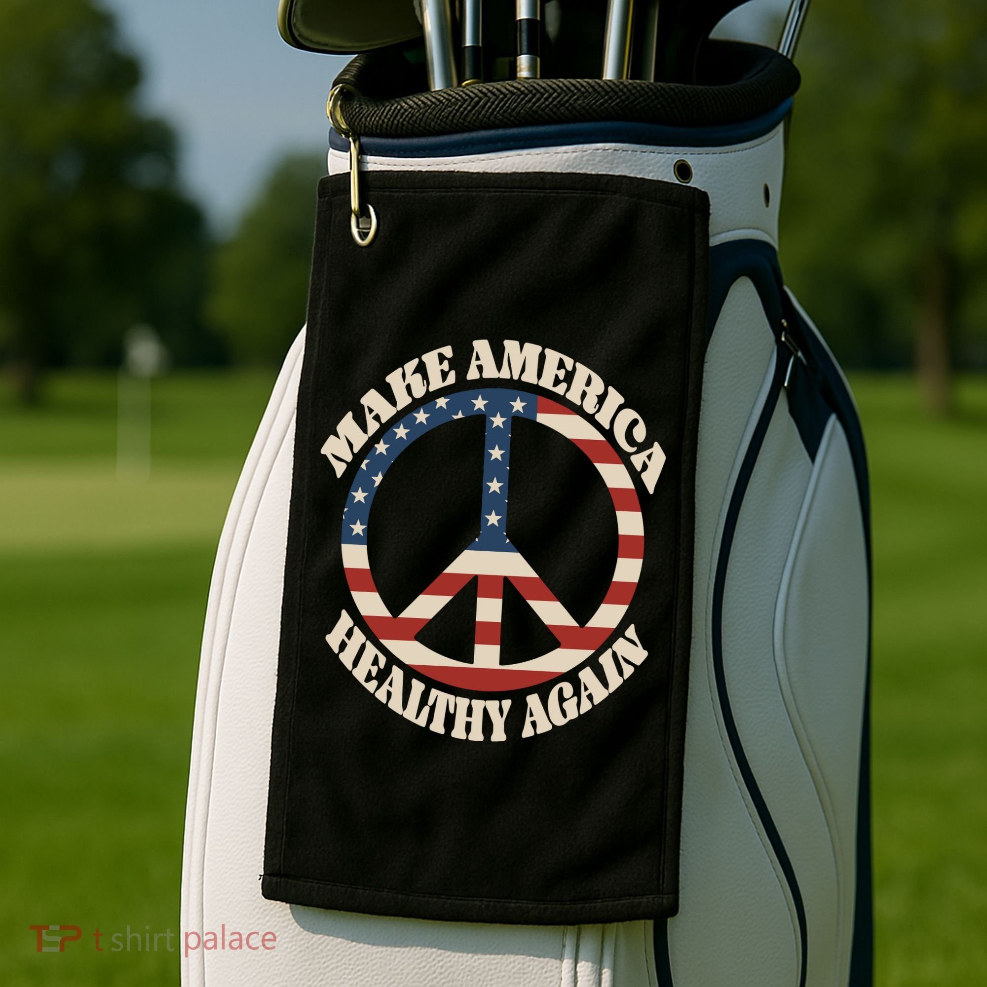 Make America Healthy Again Golf Towel