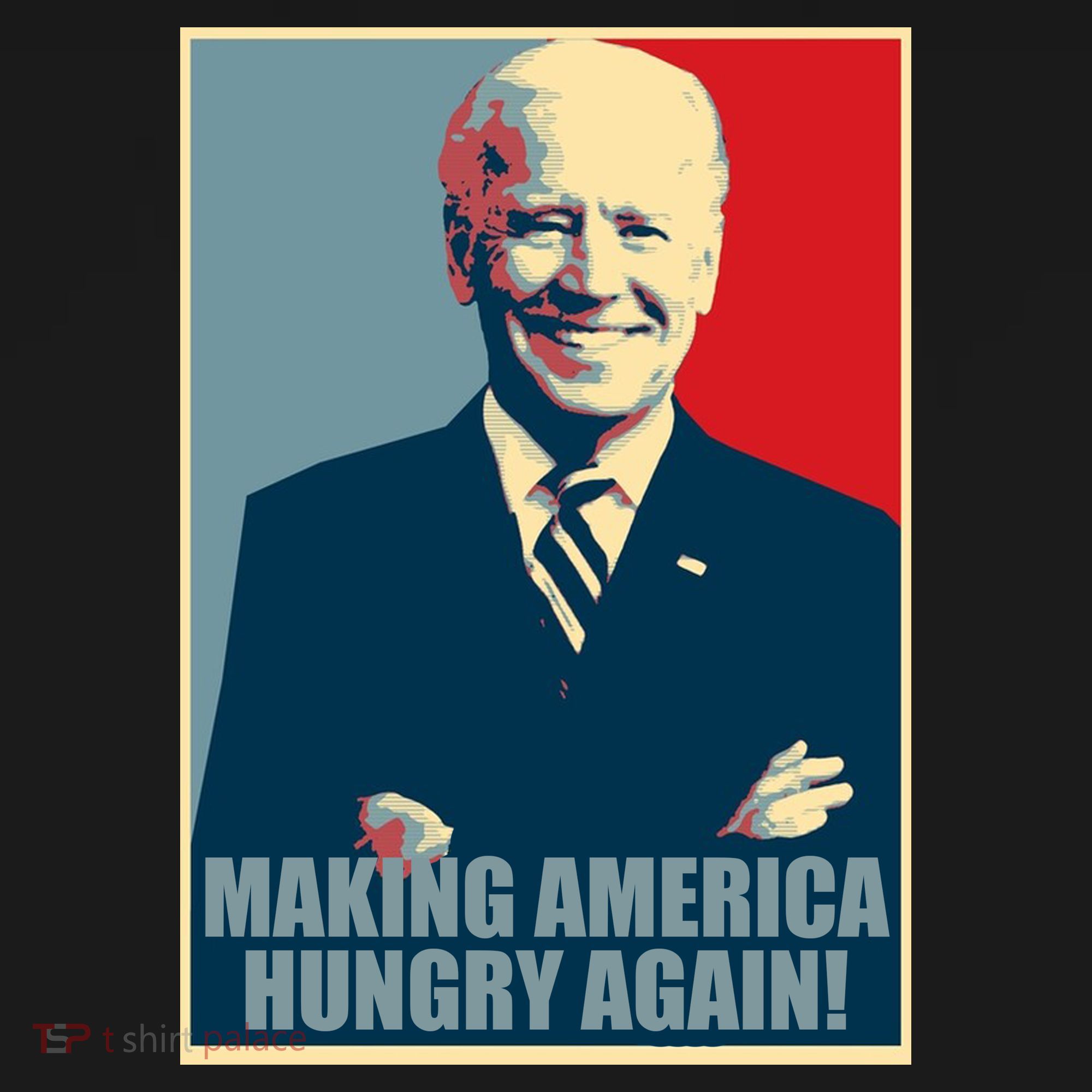 Making America Hungry Again Anti Joe Biden Backpack