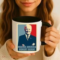Making America Hungry Again Anti Joe Biden Coffee Mug thumb 3