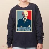 Making America Hungry Again Anti Joe Biden Women's Sweatshirt thumb 0