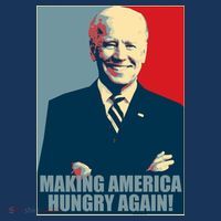 Making America Hungry Again Anti Joe Biden Mousepad thumb 1