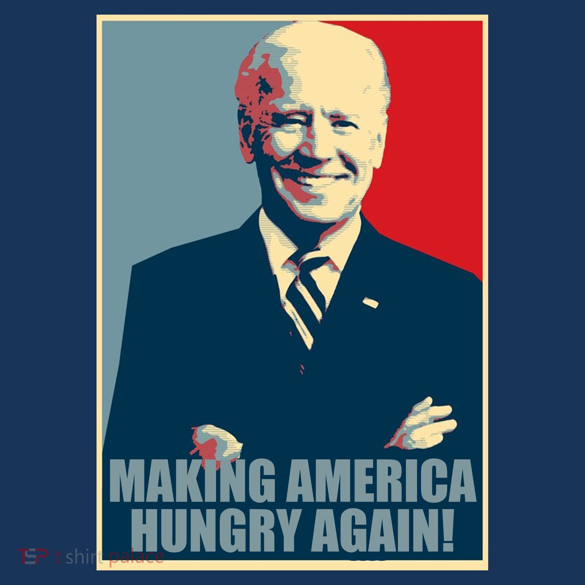 Making America Hungry Again Anti Joe Biden Baby Bodysuit