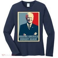Making America Hungry Again Anti Joe Biden Women's Long Sleeve Shirt thumb 0
