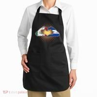Mexico And Honduras. Heart Hands Apron thumb 2