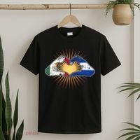 Mexico And Honduras. Heart Hands T-Shirt thumb 2