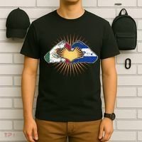 Mexico And Honduras. Heart Hands T-Shirt thumb 6
