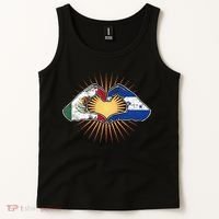 Mexico And Honduras. Heart Hands Tank Top thumb 2