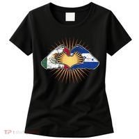 Mexico And Honduras. Heart Hands Women's T-Shirt thumb 0