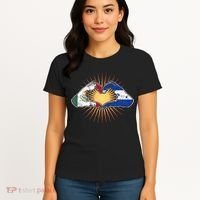 Mexico And Honduras. Heart Hands Women's T-Shirt thumb 4